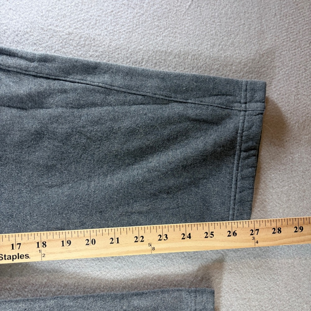 Nike Womens XL Gray Fleece Sweatpants Straight Leg Elastic Waist BV2707-071 - Picture 7 of 7